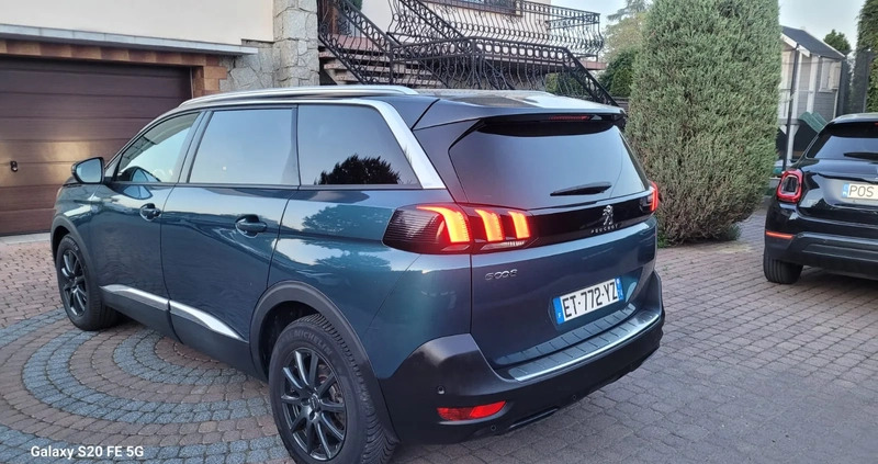 Peugeot 5008 cena 59700 przebieg: 91000, rok produkcji 2018 z Skierniewice małe 79